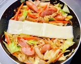 ウィンナーで♡チーズダッカルビ風♡作り方9写真