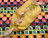 豚肉とキャベツでおつまみジャンボ豚平焼き作り方4写真