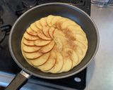 クリスマスに！りんごのパンケーキツリー作り方4写真