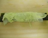 レンジで簡単★お弁当の隙間に巻き物★作り方4写真