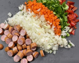 残りご飯とカレー粉で絶品簡単カレーピラフ作り方1写真