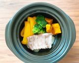 土鍋で簡単調理☆「蒸し野菜＆豚バラ鍋」作り方5写真