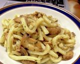 ピカール★きのこレモンバターソースうどん作り方5写真