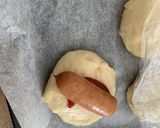 ウインナー（ハム）チーズ　パン作り方10写真