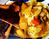 へそ大根残り物カレーのグラタン作り方6写真