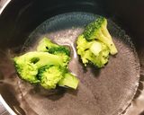 ブロッコリーの出汁煮作り方1写真