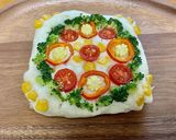 レンジ簡単フォカッチャ２（卵乳小麦無）　作り方4写真
