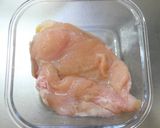 鶏むね肉サラダチキン☆青ねぎわさびマヨ作り方1写真