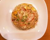 シンプル!カニカマチャーハン!作り方8写真