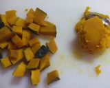 ごろごろかぼちゃとくるみのケーキ作り方1写真