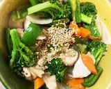胸肉ブロッコリー中華炒め味青椒肉絲風作り方19写真