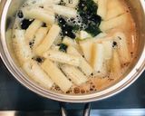 油揚げと豆腐とワカメのお味噌汁作り方3写真