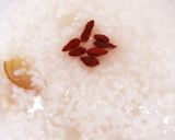 大根と帆立の中華がゆ作り方4写真