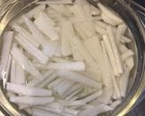簡単　大根と塩昆布のツナマヨサラダ作り方1写真