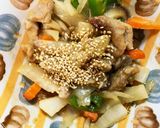 全てレンジうま煮味豚こま大根青椒肉絲風作り方17写真
