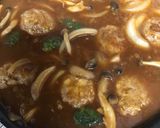 簡単　豆腐ハンバーグ　デミグラスソース煮作り方9写真