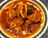 簡単　豆腐ハンバーグ　デミグラスソース煮作り方10写真