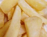 薄付き衣のフライドポテト＊カリッとポテト作り方15写真