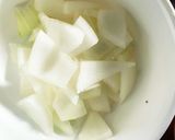 肉なし根菜たっぷり梅&柚子炒め味サラダ作り方3写真