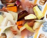肉なし根菜たっぷり梅&柚子炒め味サラダ作り方11写真