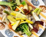 肉なし根菜たっぷり梅&柚子炒め味サラダ作り方18写真