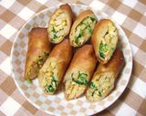ニラたまポテト春巻き★（＾0＾）ﾏｲｳｰ作り方4写真