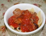 マカロニトマトソース　簡単節約　トマト缶作り方3写真