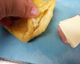 簡単☆糖質オフ☆油揚げの包み焼き作り方2写真