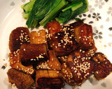 小松菜と厚揚げの煮びたしor甘辛焼き作り方4写真