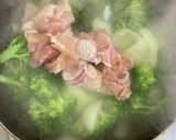 ブロッコリーと鶏肉のトマト煮作り方3写真