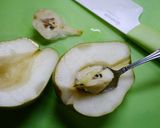簡単！ラフランスの食べ方１作り方3写真