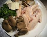 鶏手羽と渡り蟹の豆板醤スープ作り方1写真