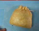 簡単☆糖質オフ☆油揚げの包み焼き作り方5写真
