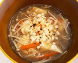 豆腐のおろしあんかけスープ作り方7写真