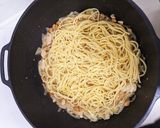 フライパン1つ！納豆とツナの和風パスタ作り方7写真