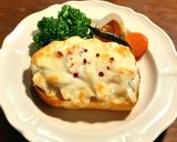 発酵玉葱豆乳ヨーグルトのチーズトースト作り方4写真