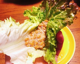 【簡単おつまみ】納豆のレタス巻き作り方3写真
