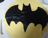 バットマンケーキ作り方11写真