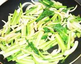 豚肉と旬の小松菜のちゃちゃっと炒め作り方4写真