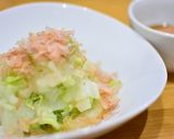 レンジで簡単おつまみ♬白菜のおかか和え★作り方4写真