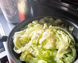 とんぺい焼き【具がベチャつかないコツ有】作り方3写真