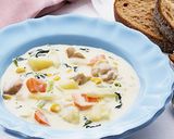 クリームチーズのベーコンチャウダー作り方12写真
