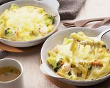 れんこんとひき肉のあったかミルクグラタン作り方12写真