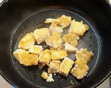 鶏肉(魚介)と夏野菜のハーブトマト煮作り方2写真