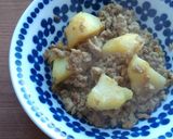 じゃが芋と豚ミンチのカレー粉炒め♪作り方6写真