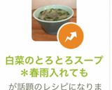 白菜のとろとろスープ＊春雨入れても作り方12写真