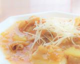豚バラ肉との鬼おろし大根のあんかけ餅作り方6写真