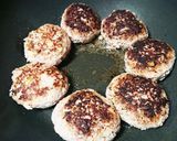 肉汁溢れるとろ～りチーズ煮込みハンバーグ作り方2写真