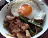 豚バラソース丼作り方7写真