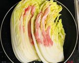 食べ応え抜群！！白菜と豚ロースのステーキ作り方2写真